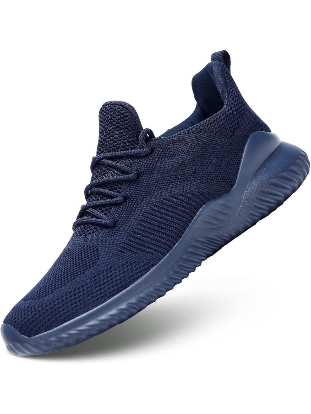 Men's Blue Ultra Light Breathable Casual Non Slip Running Mesh Sneakers